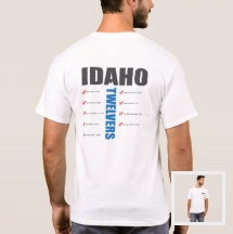 Idaho 12ers T-shirt